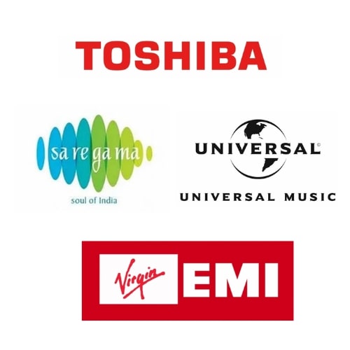 Toshiba Saregaama Universal Music Virgin EMI Records